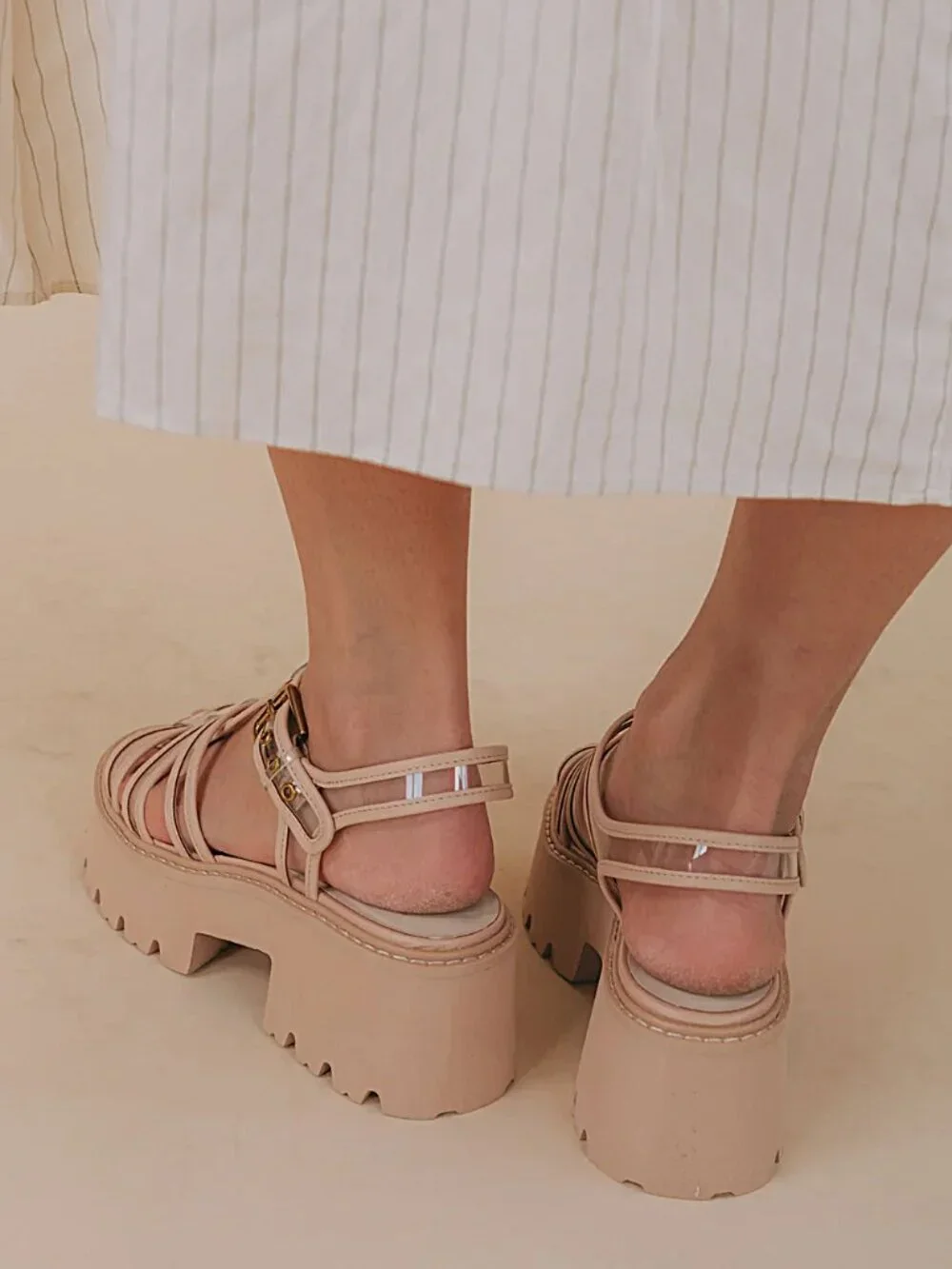 Dolce Vita Latice Sandals  in Crystal Vinyl